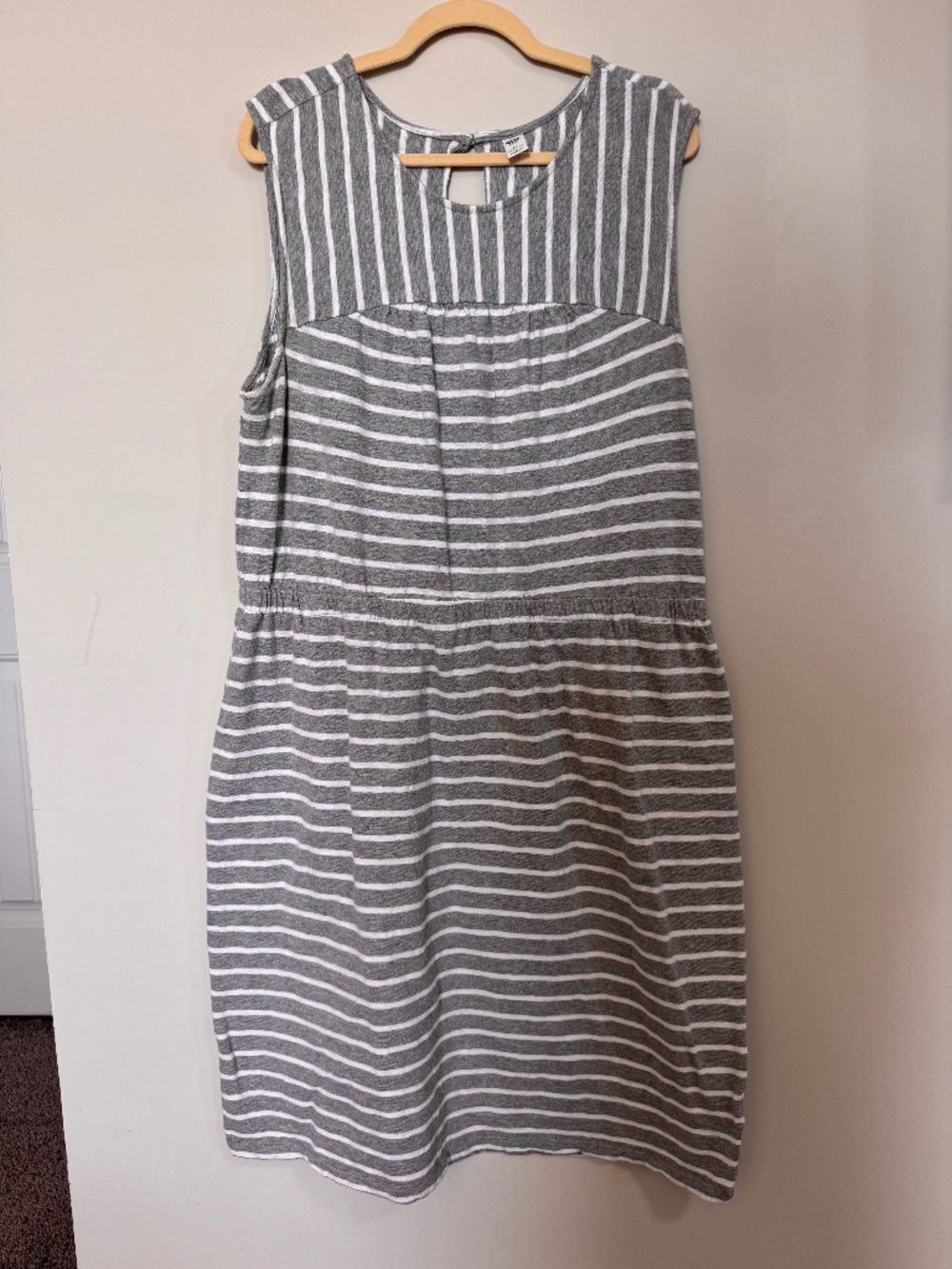 Old Navy Striped Sleeveless Dress